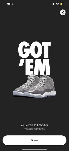 Jordan retro cool bambino - 11,