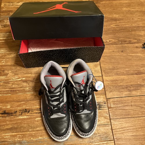 Air jordan retro - 3, nero